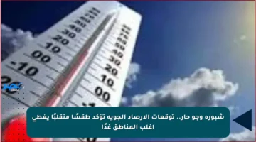 شبورة وجو حار.. توقعات الأرصاد الجوية تؤكد طقسًا متقلبًا يغطي أغلب المناطق غدًا